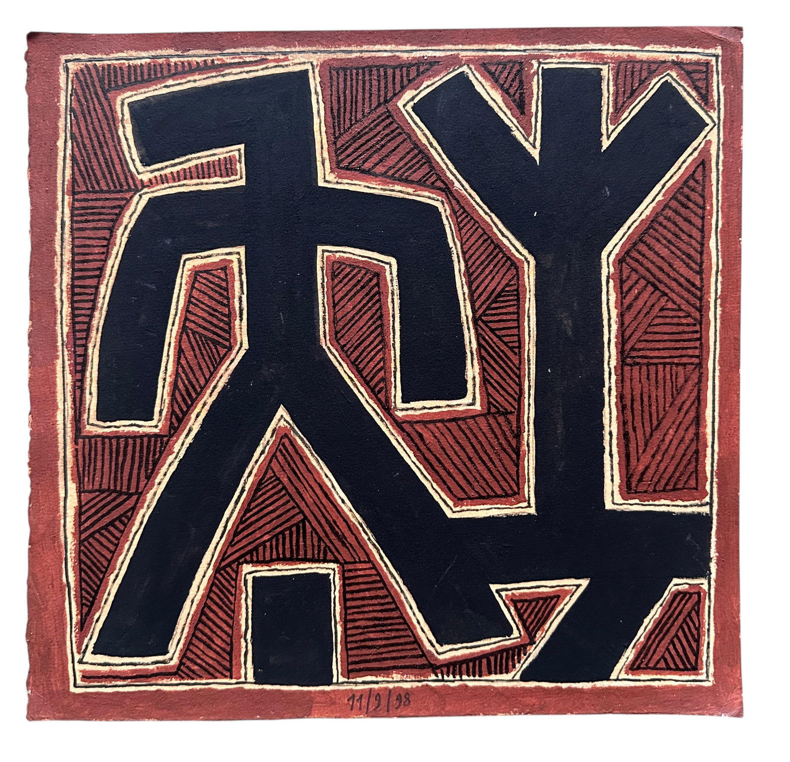 Ferenc Gogos (1936-2011) Signed Original Paint on Paper 1998 (1 of 2)