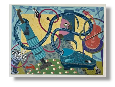 American KC (Kacey) Joyce 1995 Artist Proof "After Hours" Print