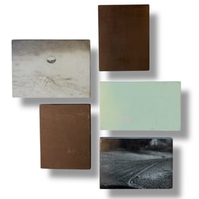 Mixed Media 5 piece installation by Oregon artist Laura Vandenburgh 1999