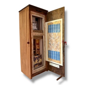 American 20th C. Mixed media Assemblage Sculpture by Melanie Boone 2006