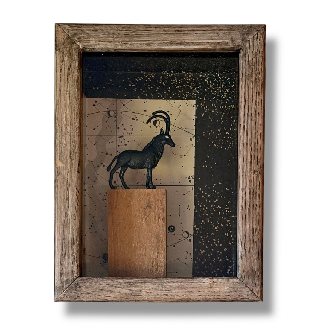 20th century American Abstract Assemblage Clovis Crummett (1908-1988) Folk Art (1 of 5)