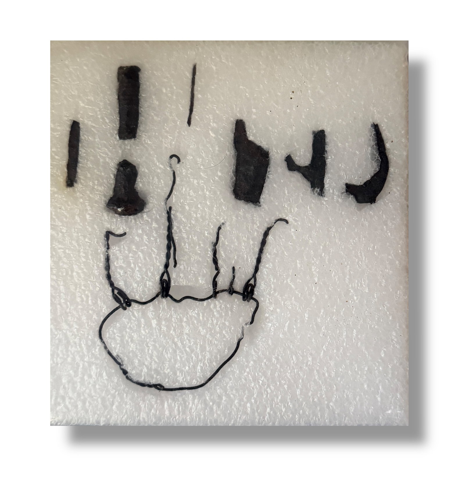 American Matt Bua "excavation series" conceptual art Found Objects (1 of 5)