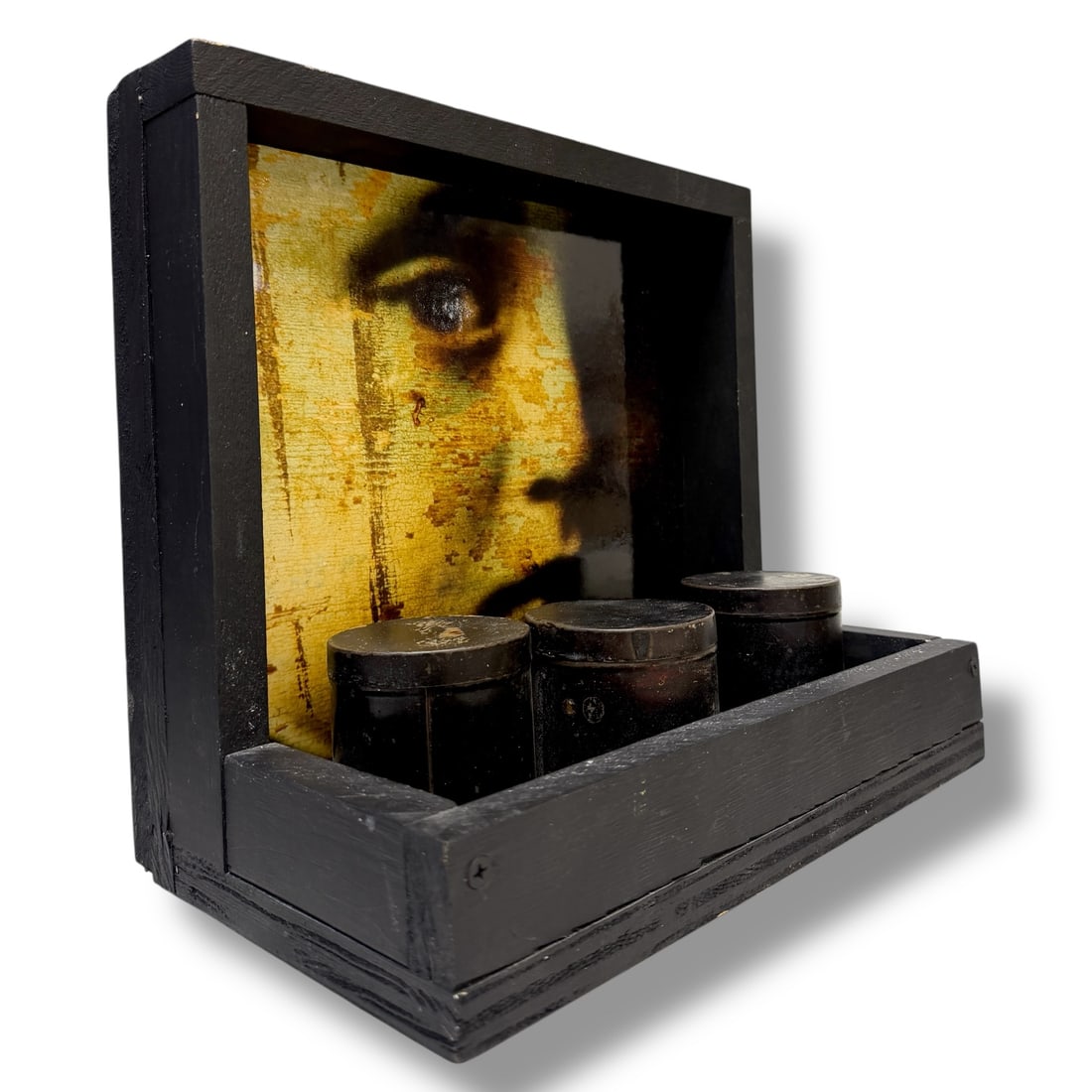 American 20th century Abstract Surrealist Assemblage Art by Heidi Fiechter (1 of 6)