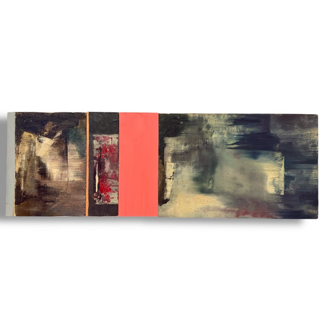 20th century British Artist Abstract Oil on Panel Louis Butler Adams 1996 (1 of 7)