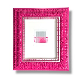 21st Century Contemporary Silk Screen Art Custom Framed Jaqueline Ehlis 2008