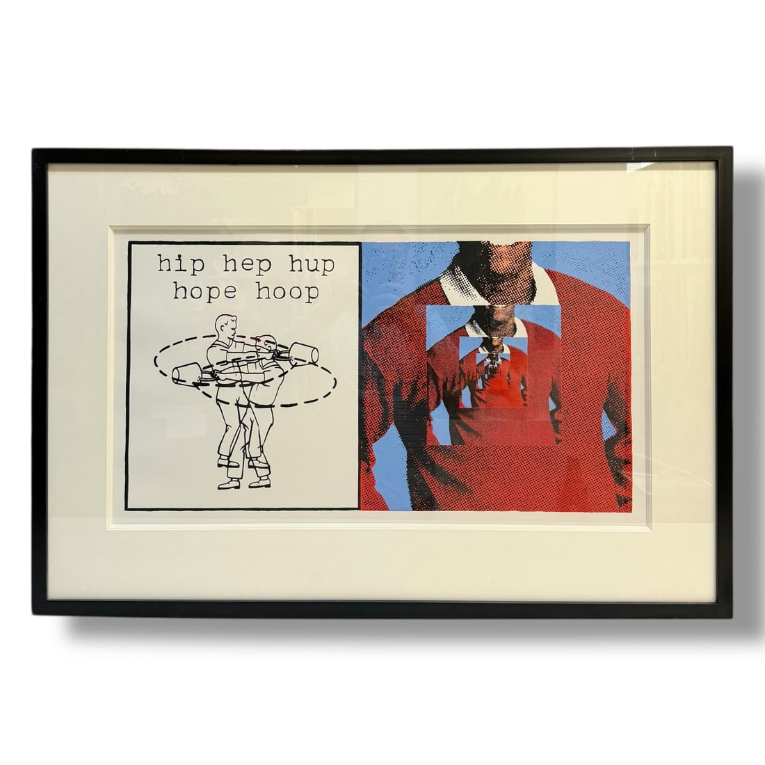 Unknown NYC Artist Pop Art Print in Custom Framing (1 of 3)