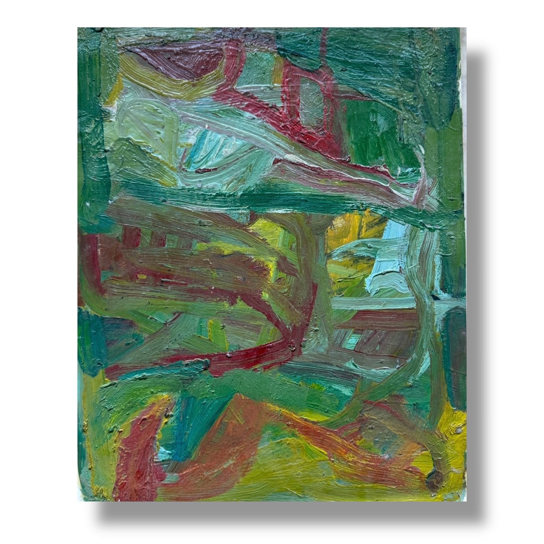 20th Century Abstract Expressionist Paint on Paper Artist David Hacker (1 of 3)