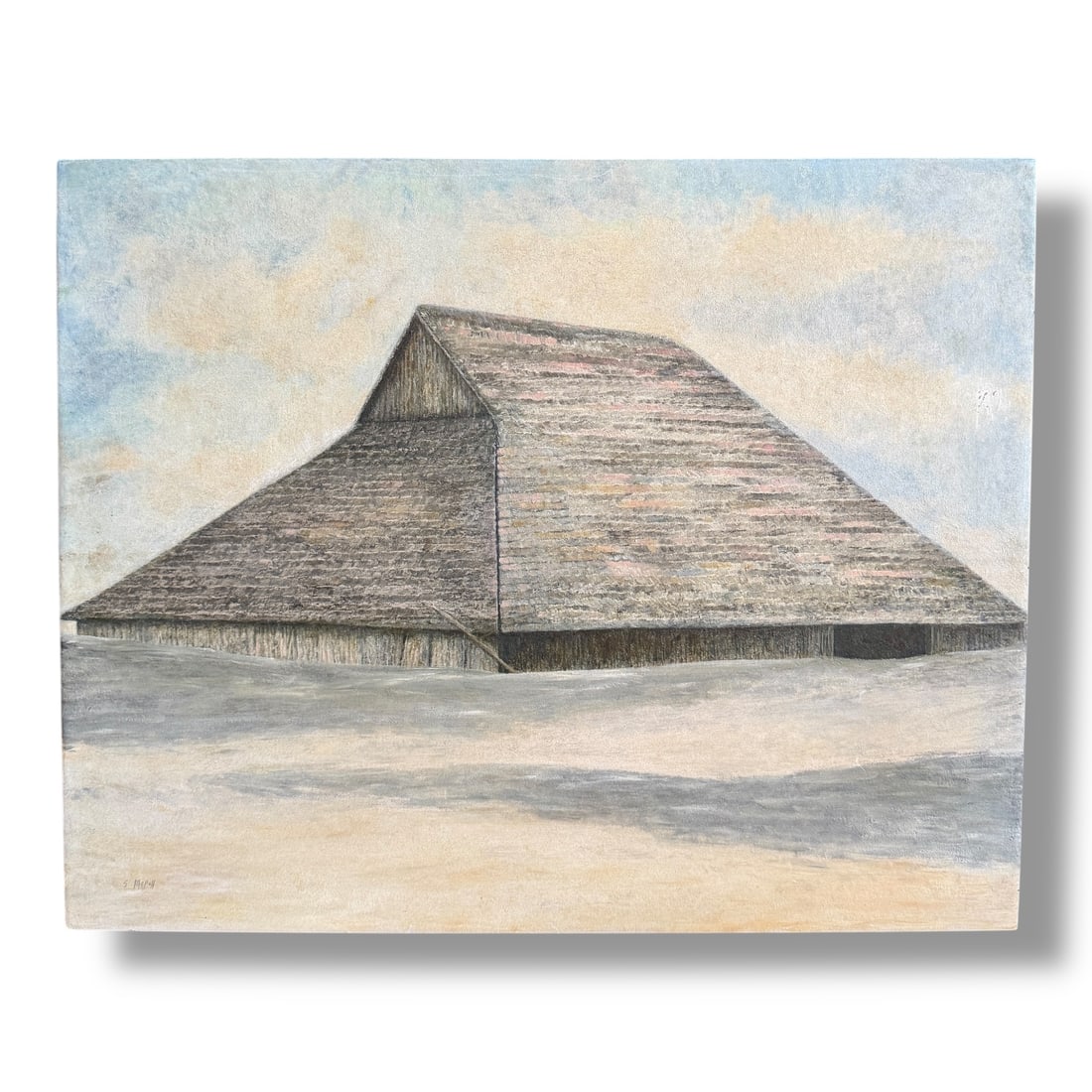 American 20th Century oil on panel by artist Susan Mccall (1 of 4)