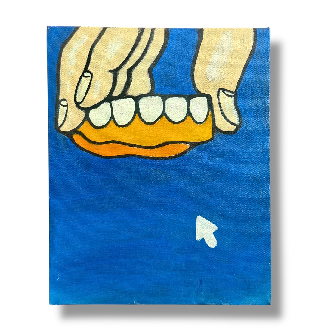 Early 21st Century Paint on Canvas Abstract Pop Art Painting Artist Unknown (1 of 2)