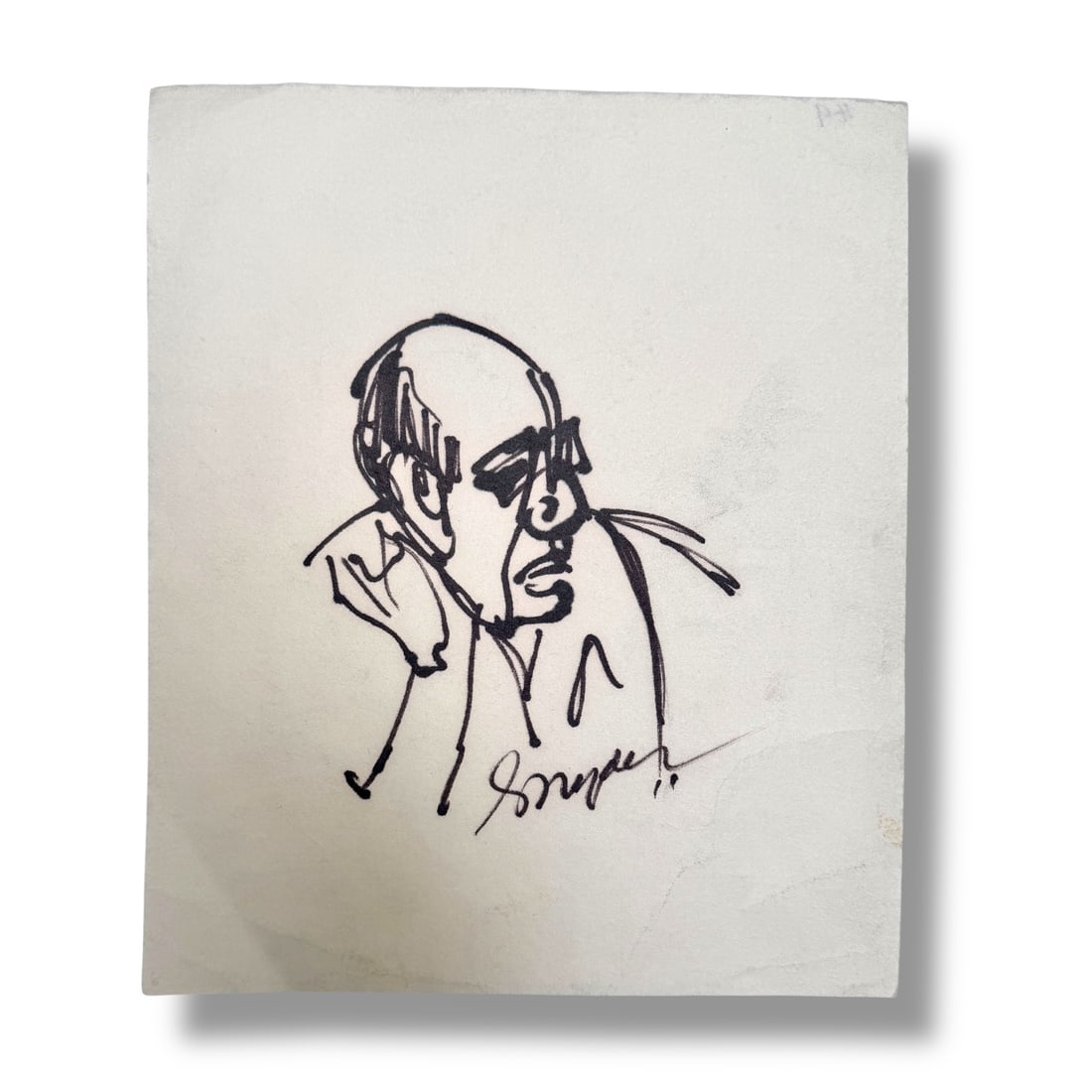 American 20th Century Ink on Paper Drawing by Oregon Artist Amanda Snyder (1894-1980) (1 of 2)