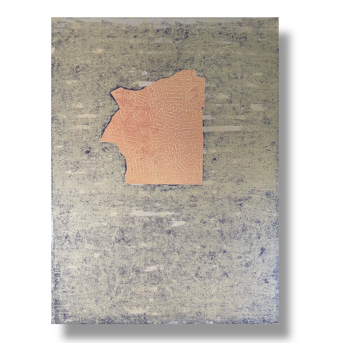 Oregon Artist Jim Hibbard (1936-2022) Silkscreen Print: Print by noteworthy Oregon artist Jim Hibbard, measures 22" x 30" and is in very good condition. Hibbard was a principal founder of Blackfish Gallery, the first cooperative art gallery in Portland tha