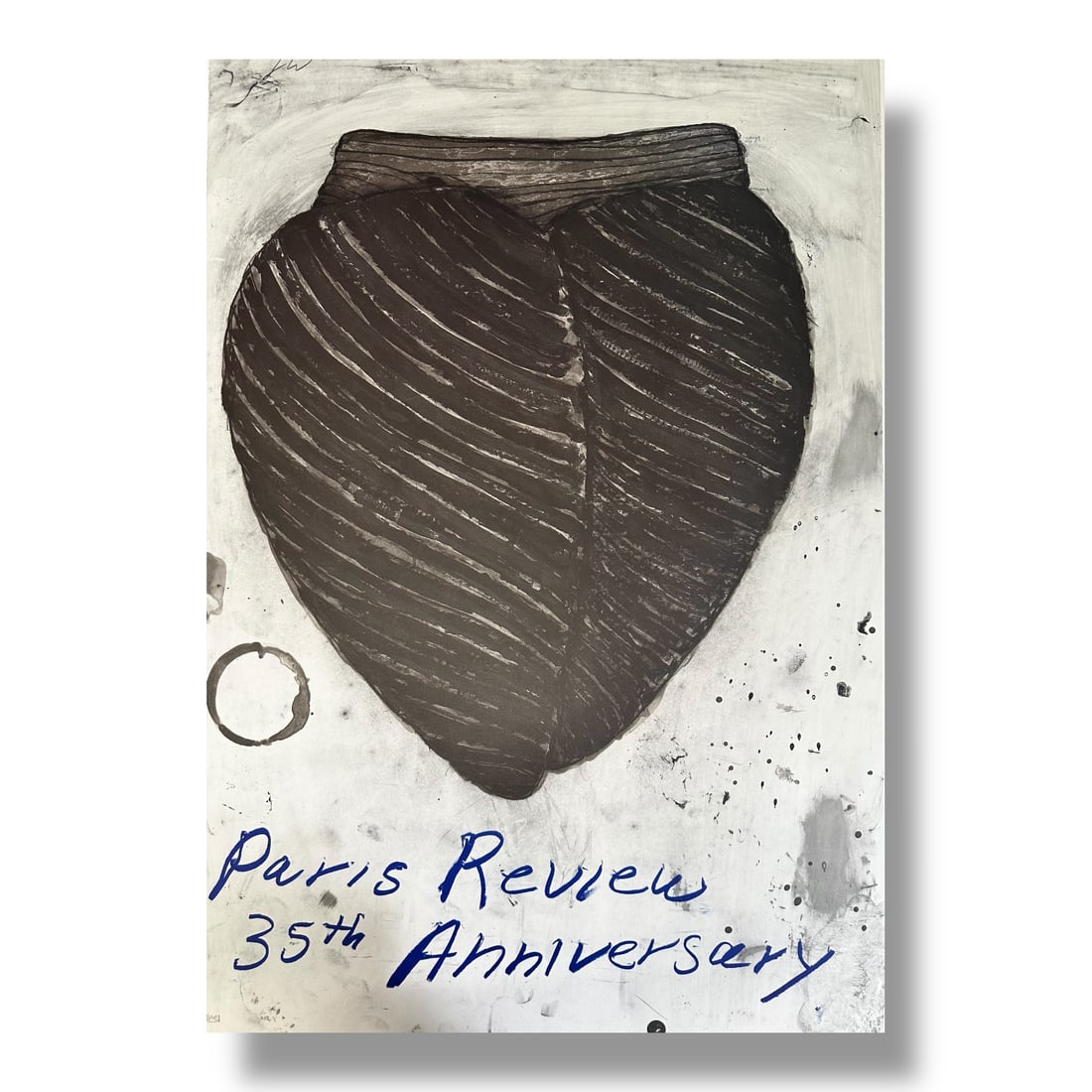 Large Scale color Lithograph "Paris Review 35th Anniversary" Artist Terry Winters 1988 (1 of 2)