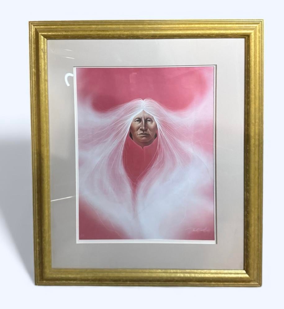 Frank Howell "Dakota Mist" Artists Proof Hand-Signed by Artist Offset Lithograph On Paper COA (1 of 8)