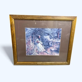 Bev Doolittle "Music in the Wind" Lithograph Matted & Framed