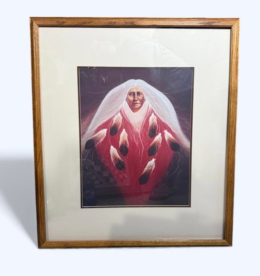 Frank Howell "Distant Hand" Offset Lithograph Artist's Proof Hand Signed by Artist Museum Quality (1 of 7)