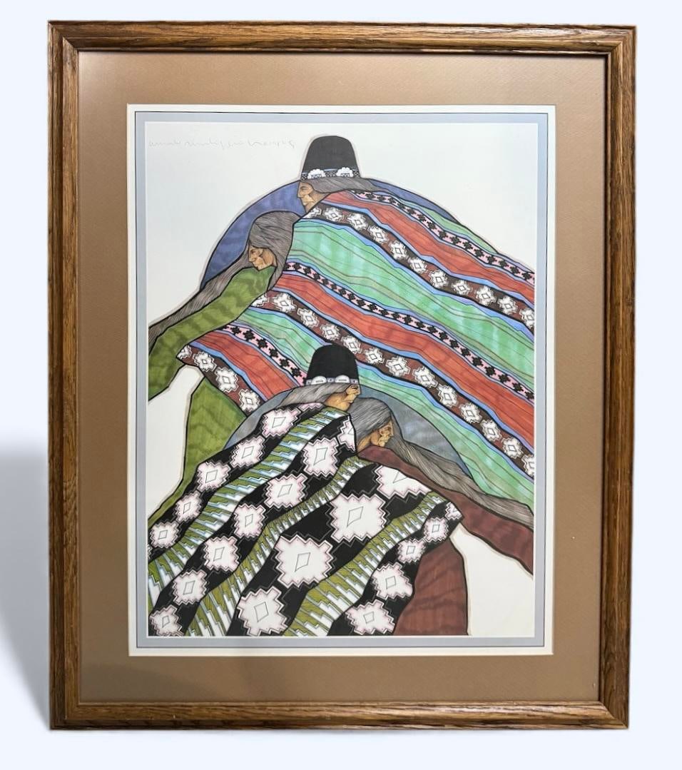 Amado M. Peña Jr. "Sin Titulo" 1982 (1 of 8)