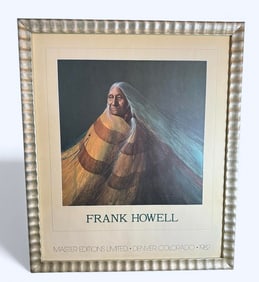 Frank Howell "GENESIS" Offset Lithograph Master Editions Limited Denver Colorado 1982 Museum Quality