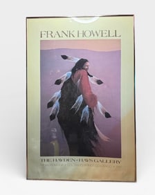 Frank Howell Gallery Poster The Hayden Hays Gallery The Broadmoor Colorado Springs '82