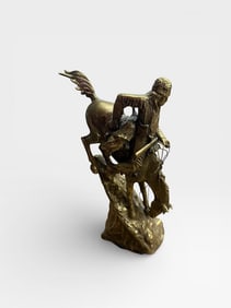 "Mountain Man" by Frederic Remington Bronze Sculpture 9.5" No Base