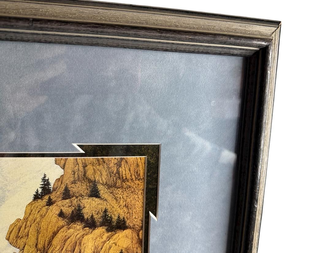 Bev Doolittle "Season Of the Eagle" Limited Edition Lithograph Professionally Framed & Matted - 3