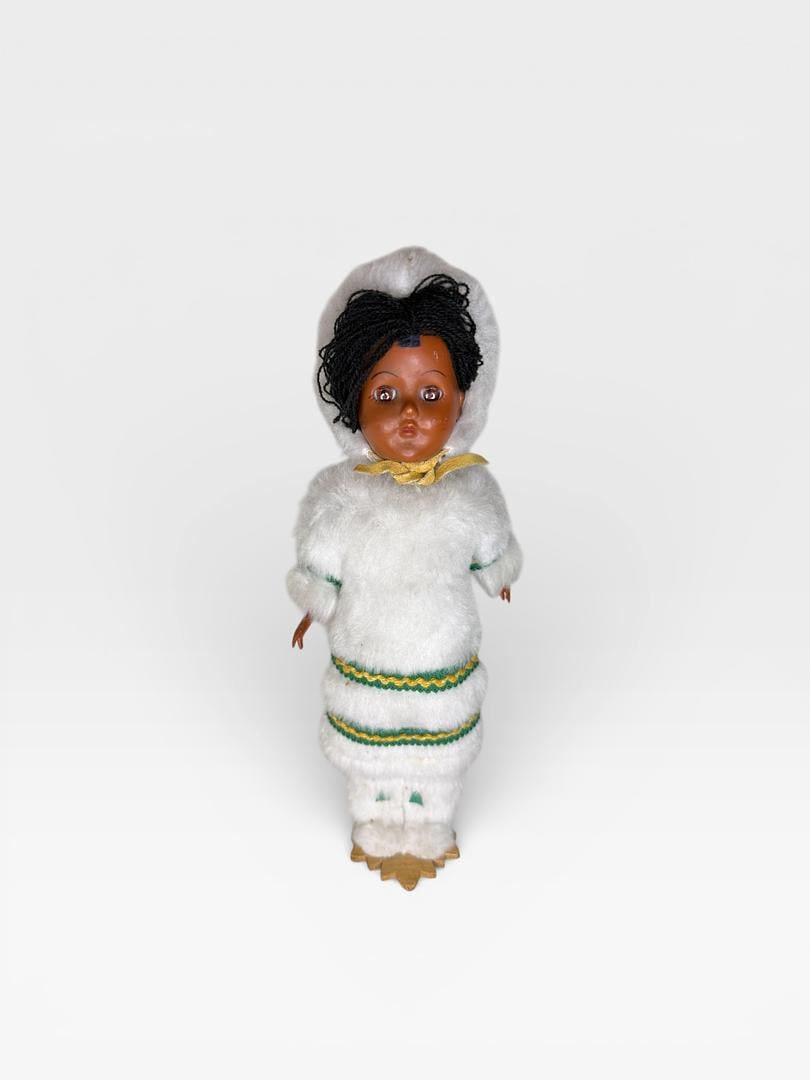 Eskimo Inuit Girl 18" Vinyl by Regal Dolls: 228 Eskimo Inuit Girl 18” Vinyl by Regal Dolls