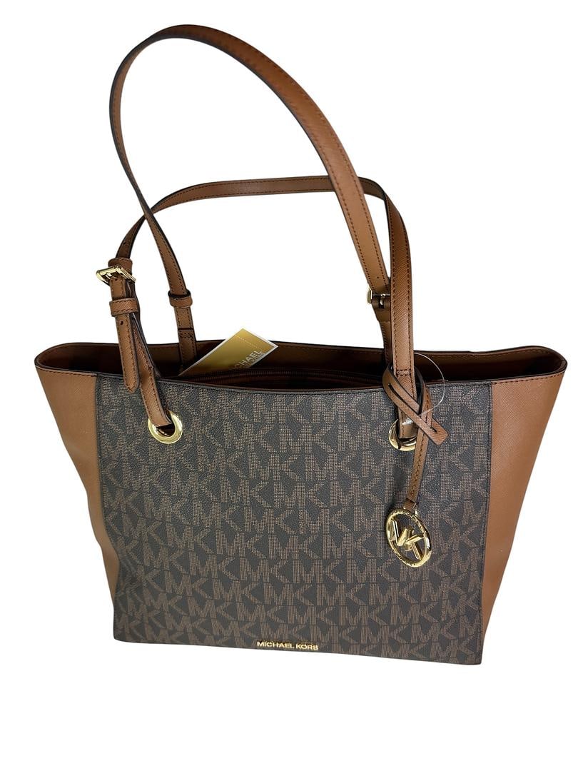 Michael Kors WALSH Brown Luggage Brand New Handbag Has Original Tag MSRP 298 USD Tote Bag CUTE: LOT 1 Michael Kors; WALSH Brown Luggage MSRP $298.00 NWOT SKU 196163144771; Tote Bag MK