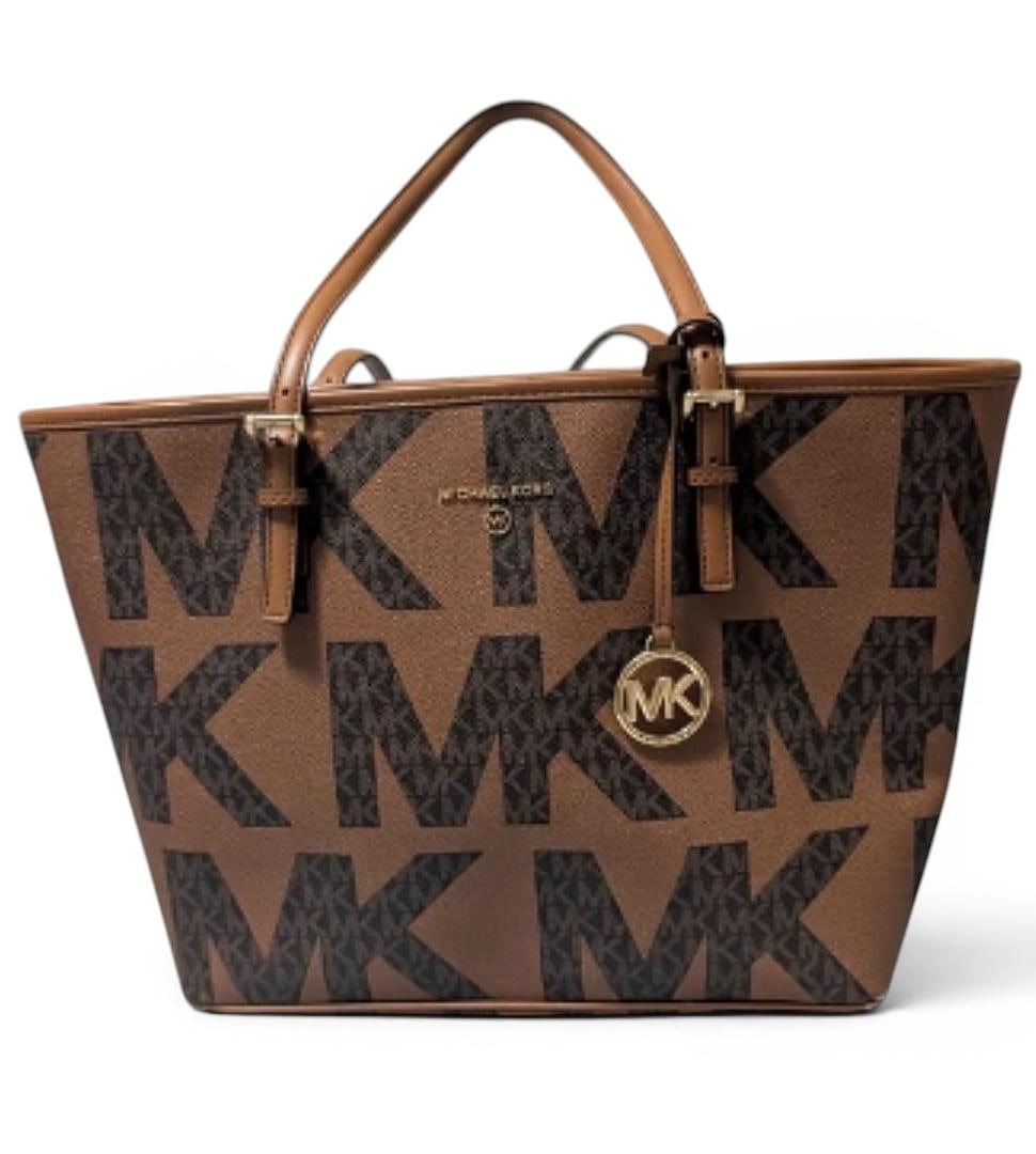 Michael Kors JET SET Luggage Multi Medium Carryall Tote Brand New with Tags 298 USD: LOT 22 Michael Kors; JET SET Luggage Multi-Medium Carryall Tote NWOT MSRP $298.00 SKU 196163849959