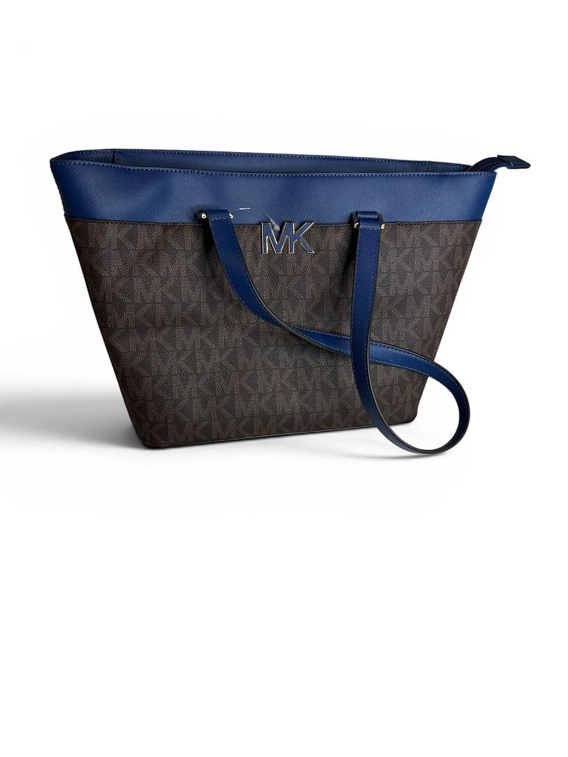 Michael Kors FLORENCE River Blue Large Tote Bag Brand New with Tags 358 USD: LOT 43 Michael Kors; FLORENCE River Blue Large Tote Bag NWOT MSRP $358.00 SKU 196163547091