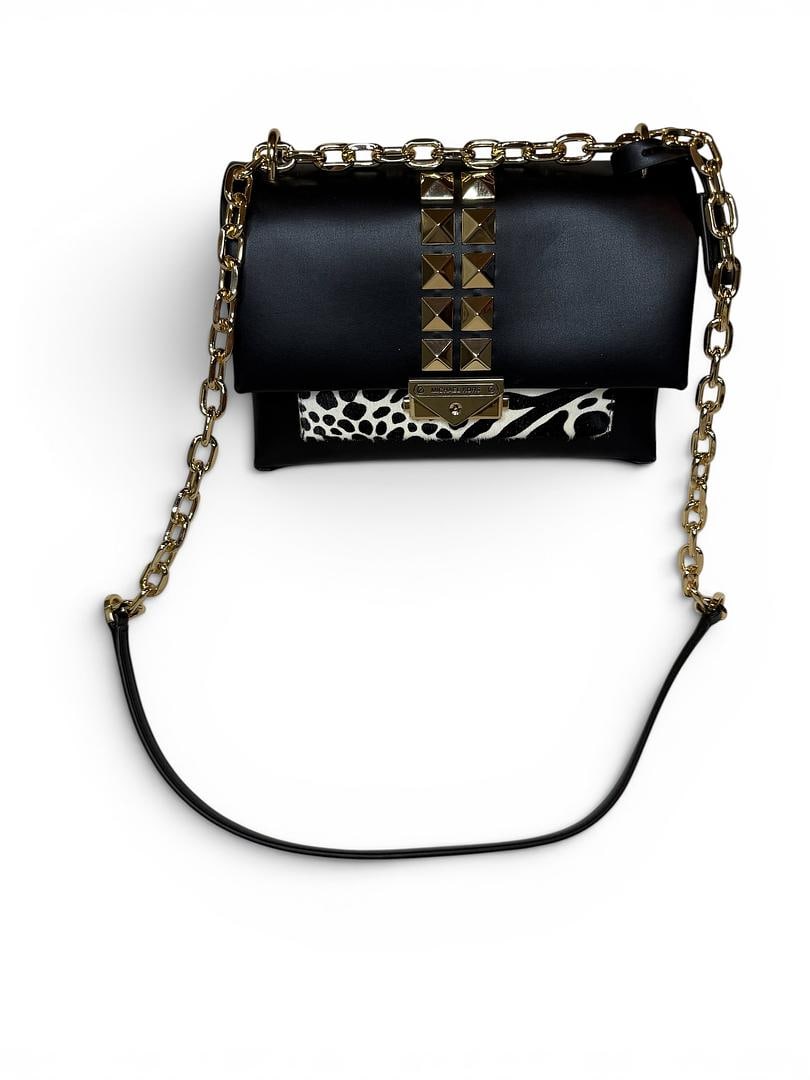 Michael Kors CECE Black Medium Flap Pocket Shoulder Bag Brand New with Tags 628 USD: LOT 48 Michael Kors; CECE Black Medium Flap Pocket Shoulder Bag NWOT MSRP $628.00 SKU 196237276117