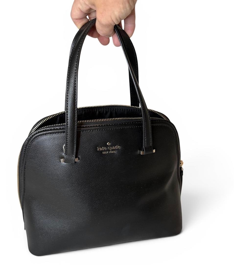 Kate Spade Womens Black Patterson Drive Pebbled Embossed Convertible Shoulder HandBag Shoulder Strap: LOT 84 Kate Spade; Style# WKRU5897 Women’s Black Patterson Drive Pebbled Embossed Convertible Shoulder HandBag NWOT MSRP $359 UPC 098687357753; Included: Care Card, Shoulder Strap