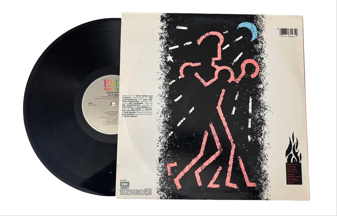 David Bowie Lets Dance Vinyl LP Record - 2