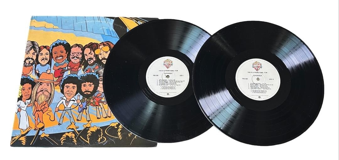 PROMO Various Artists Vinyl Record LP Supergroup 1976 (1 of 5)
