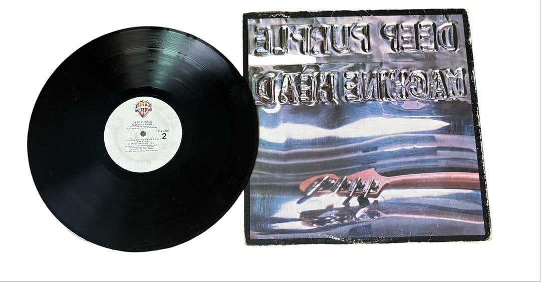 Deep Purple Machine Head 1983 Vinyl Record LP - 2