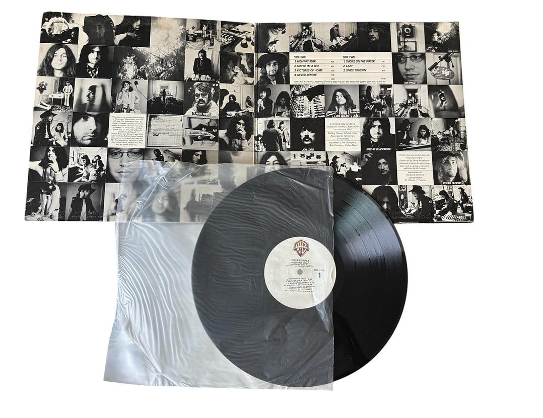 Deep Purple Machine Head 1983 Vinyl Record LP - 3
