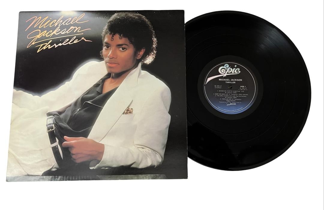 Michael Jackson Thriller LP Vinyl Record (1 of 5)
