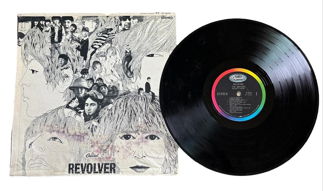 The Beatles Revolver 1966 Vinyl Record LP (1 of 3)