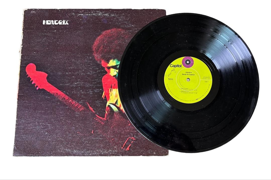 Jimi Hendrix Band Of Gypsys Vinyl Record LP 1970 (1 of 3)
