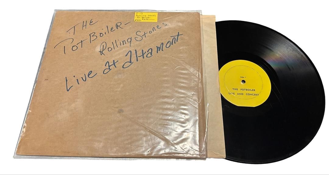 The Rolling Stones The Potboiler Live In Concert BOOTLEG VERY RARE Hells Angels See Details (1 of 4)