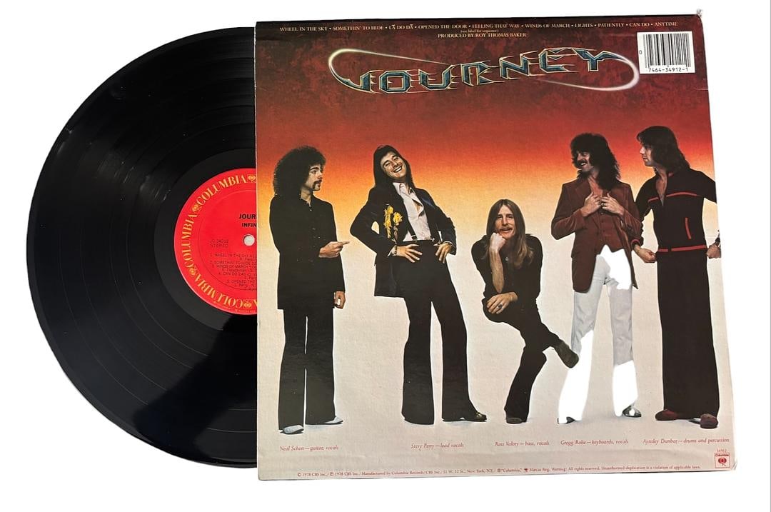 Journey Infinity Vinyl Record LP - 2