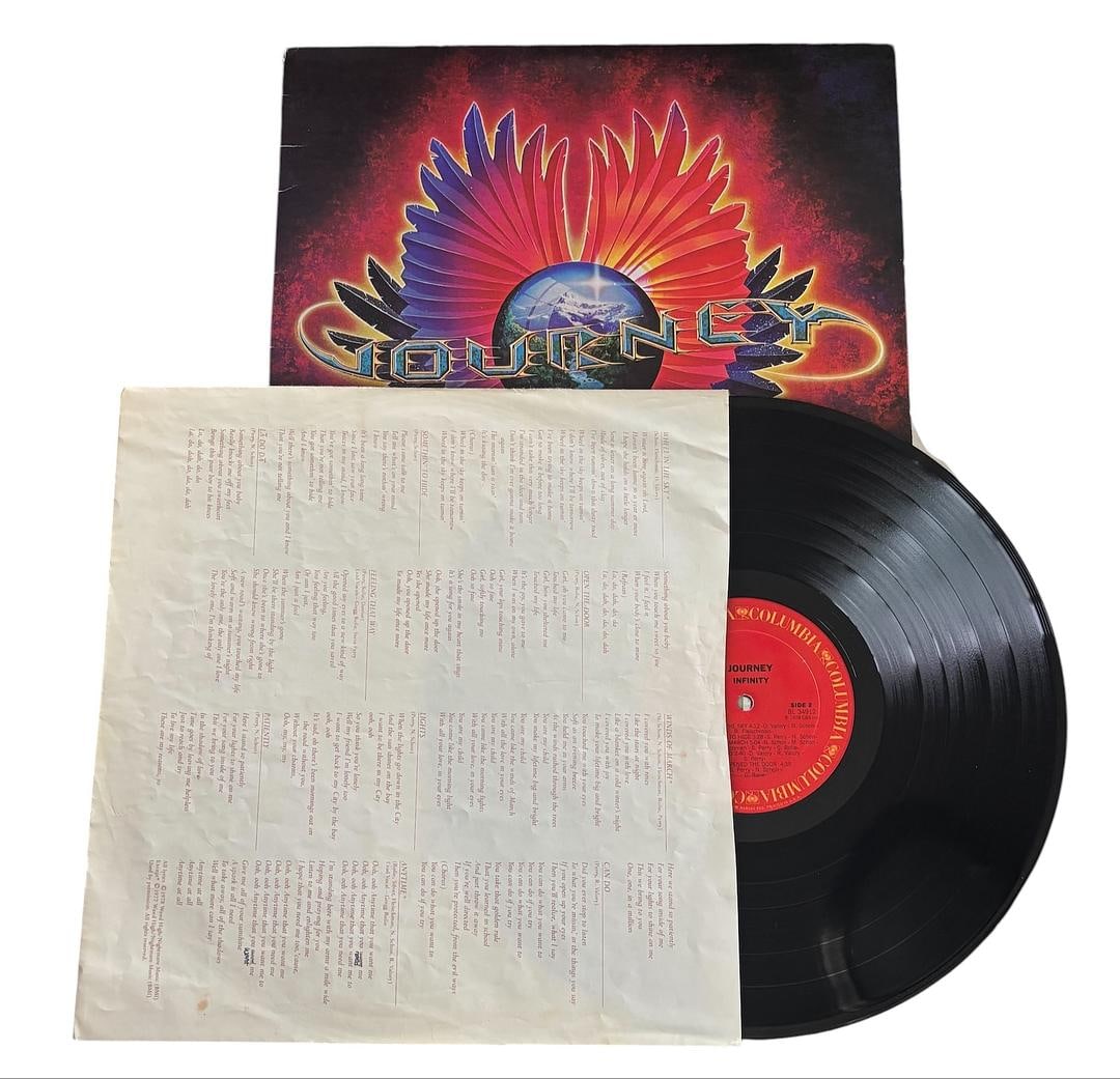 Journey Infinity Vinyl Record LP - 3