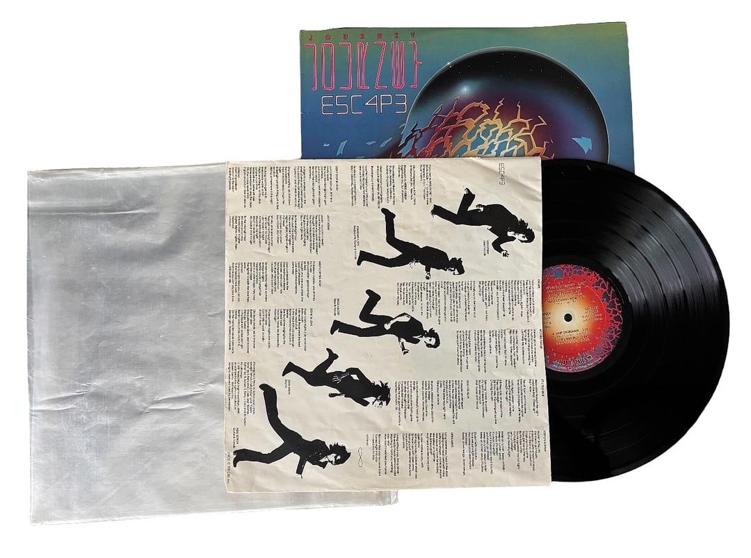 Journey Escape 1981 Vinyl Record LP - 3