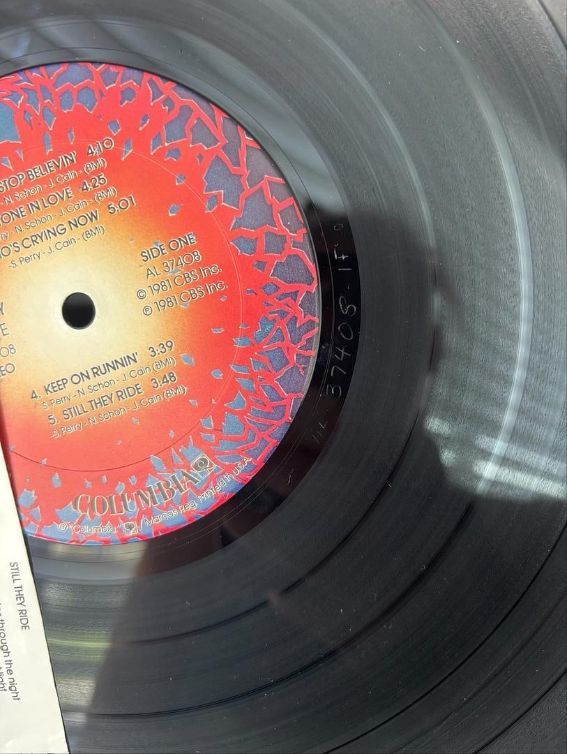 Journey Escape 1981 Vinyl Record LP - 4