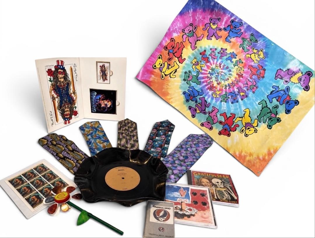 Grateful Dead Jerry Garcia Gift Bundle Audiophile Dad Music Lover (1 of 8)