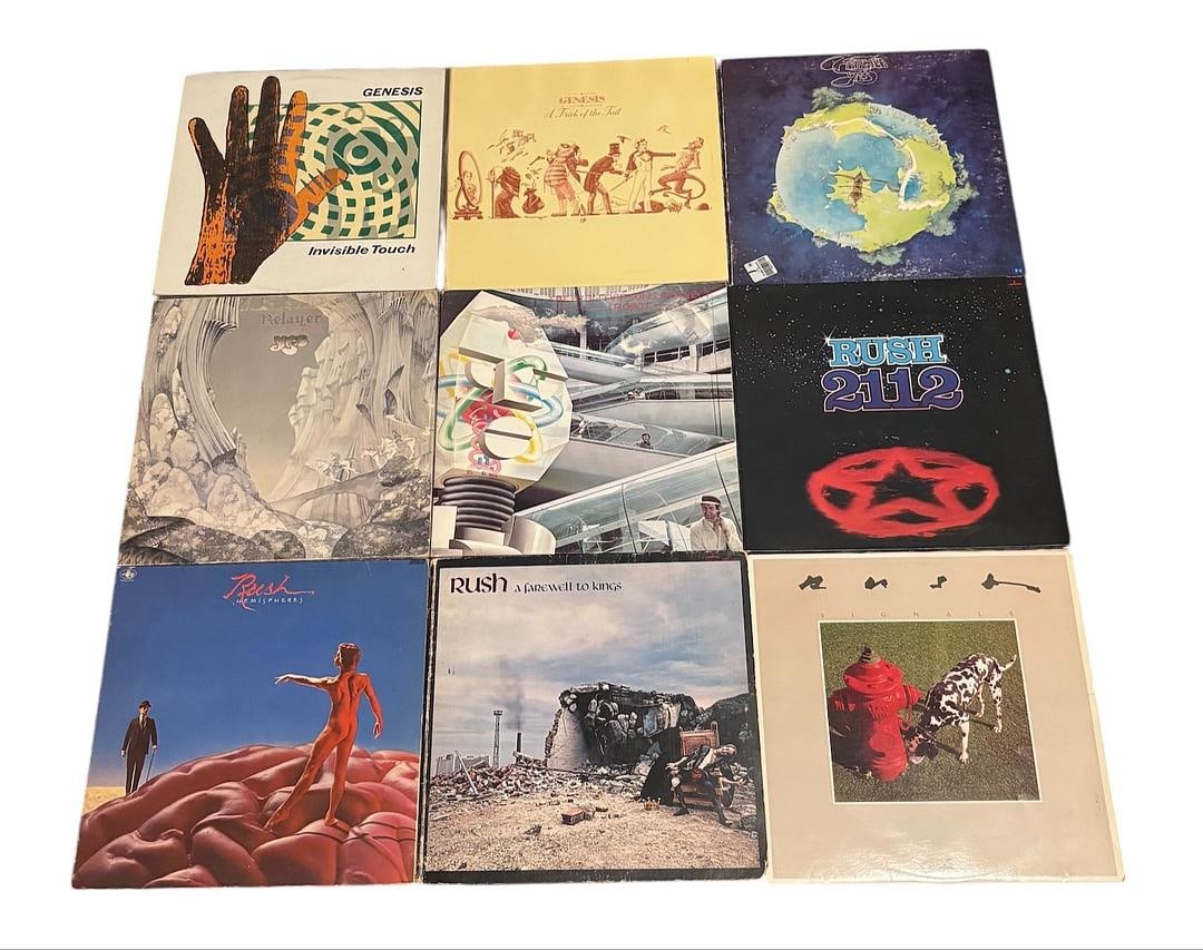 Progressive Art Rock Lot of 9 LP Records Vinyl (1 of 5)