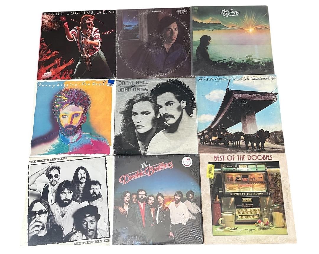 Doobie Brothers Yacht Rock Vinyl Record Lot of 9 LPs (1 of 5)