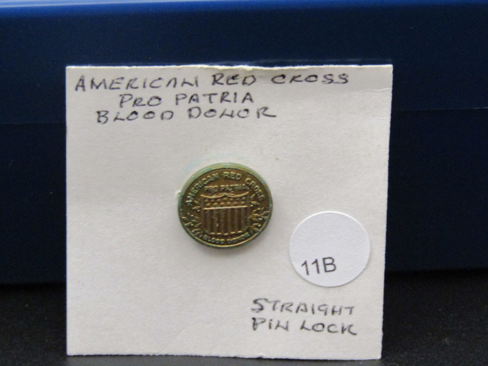Vintage American Red Cross Blood Donor Bronze Straight Pin Lock Lapel Pin: Vintage American Red Cross Blood Donor Bronze Straight Pin Lock Lapel Pin Condition Yes, we will ship this item, we provide in house shipping to save our customers money. S&H fees and insurance will b