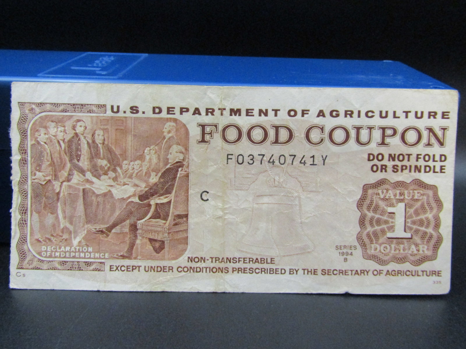 1994 US Dept. of Agriculture $1 Food Coupon: 1994 US Dept. of Agriculture $1 Food Coupon Condition Yes, we will ship this item, we provide in house shipping to save our customers money. S&H fees and insurance will be added to your invoice. If yo
