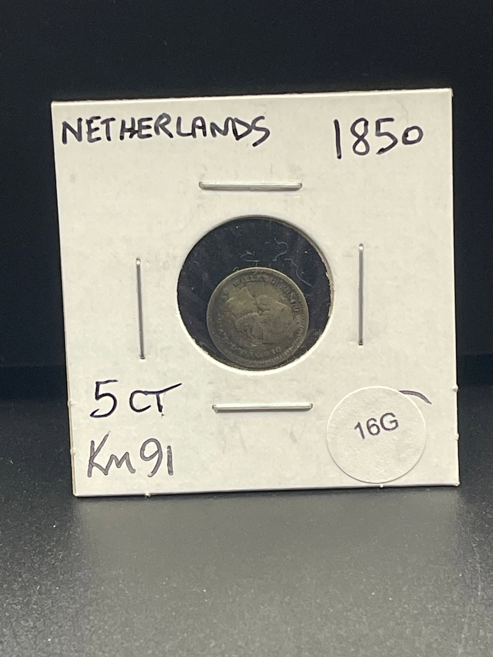 1850 'Dot after Date' Variety Silver Netherlands 10c.: 1850 "Dot after Date" Variety Silver Netherlands 10c. Condition Yes, we will ship this item, we provide in house shipping to save our customers money. S&H fees and insurance will be added to your invo