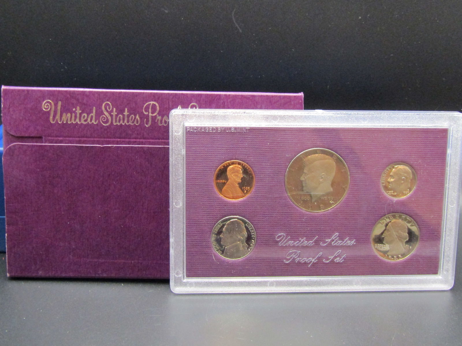 1985 S US Mint Proof Set. OGP (1 of 3)