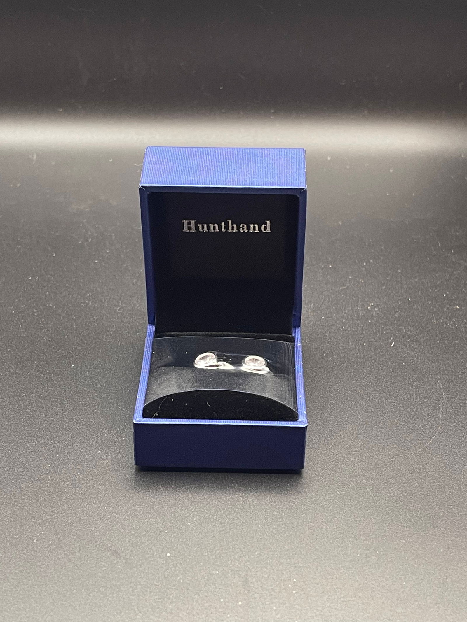 Sterling Silver, Round Cut Stud Earrings, NEW (1 of 3)